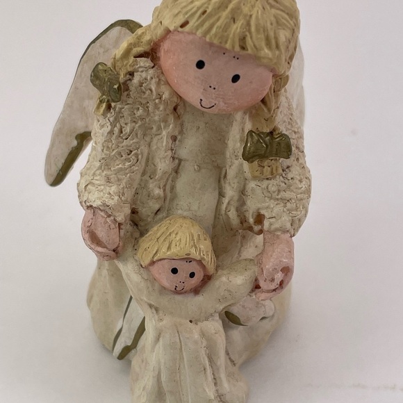 Miniature Sculpture Guardian Angel - Picture 4 of 13